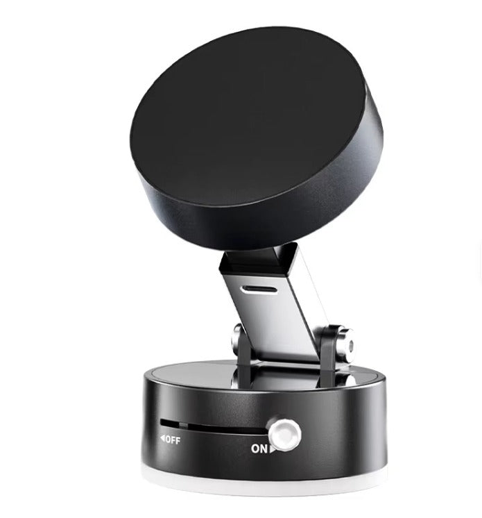 Suport Magnetic Auto pentru Telefon cu Fixare Puternică – Rotire 360°, Pliabil și Compatibil MagSafe