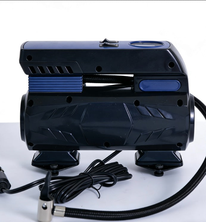 Compresor Auto Portabil Digital 12V | Umflare Rapidă Anvelope | Manometru LCD Integrat